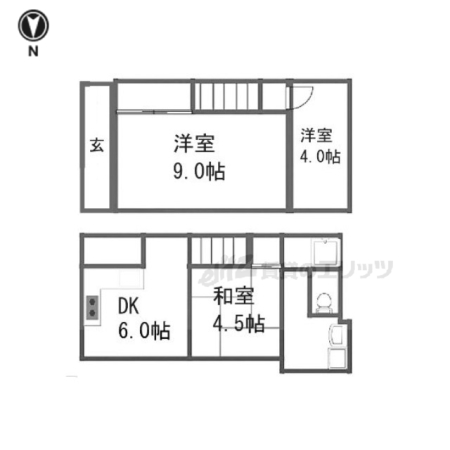嵐山上海道町1-16貸家のイメージ